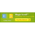 Magic Scroll - free demo image carousel